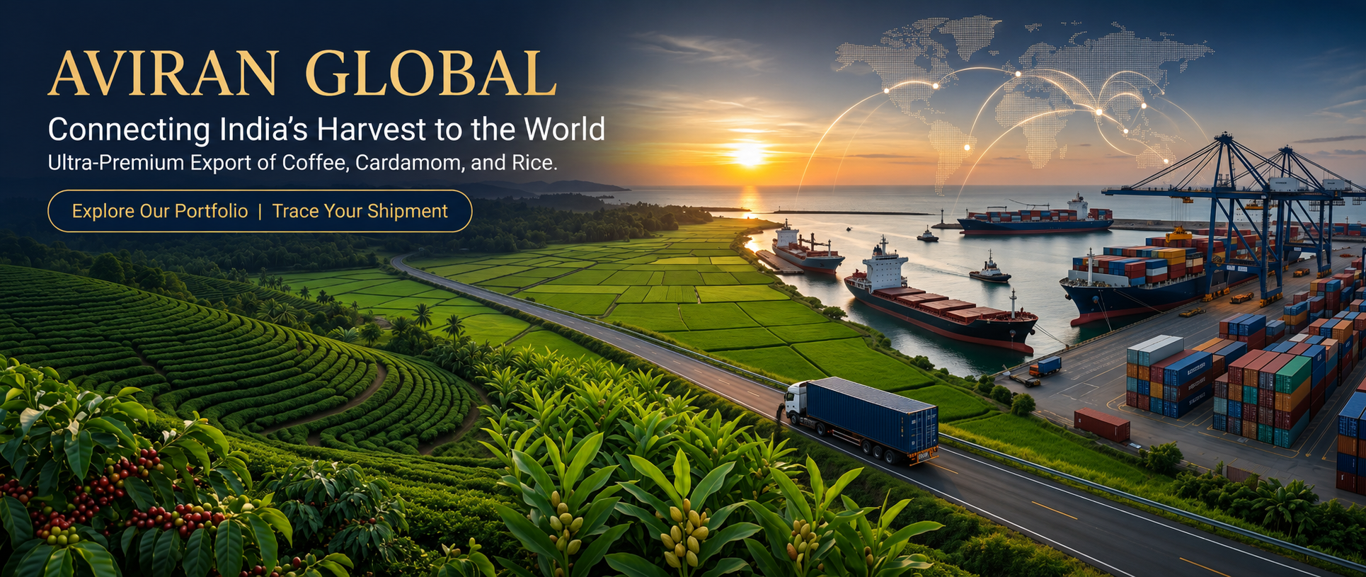 Global export logistics